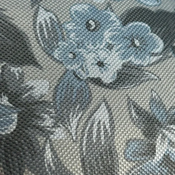 Coach Charles Blue Floral Hawaiian Messenger Bag Approx. 13 x11x3 F59301 - Picture 17 of 17